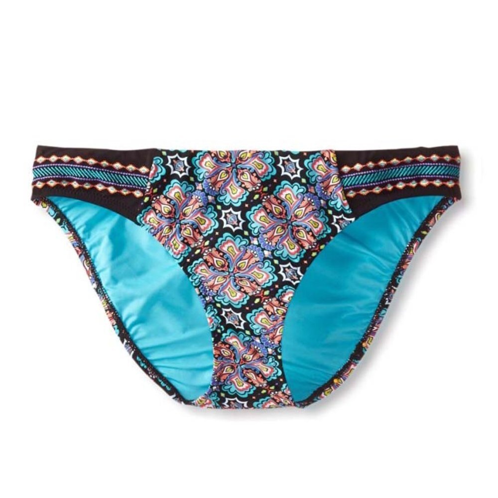 NWT Nanette Lepore Paloma Hipster Swim Bottom Large L